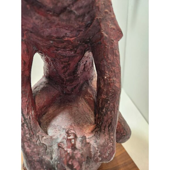 Vtg MCM Austin Productions Rare Little Boy on Hoppity Horse Sculpture 14" Tall - Picture 15 of 16